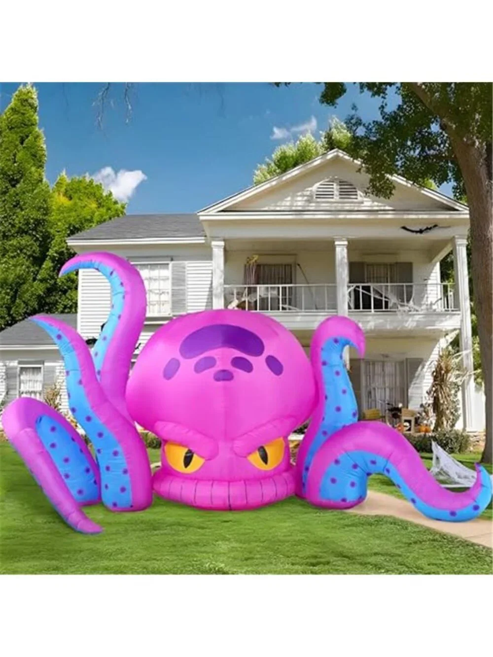 JOYIN 10FT Long Halloween Inflatable Octopus Decoration Octopus with Tentacles